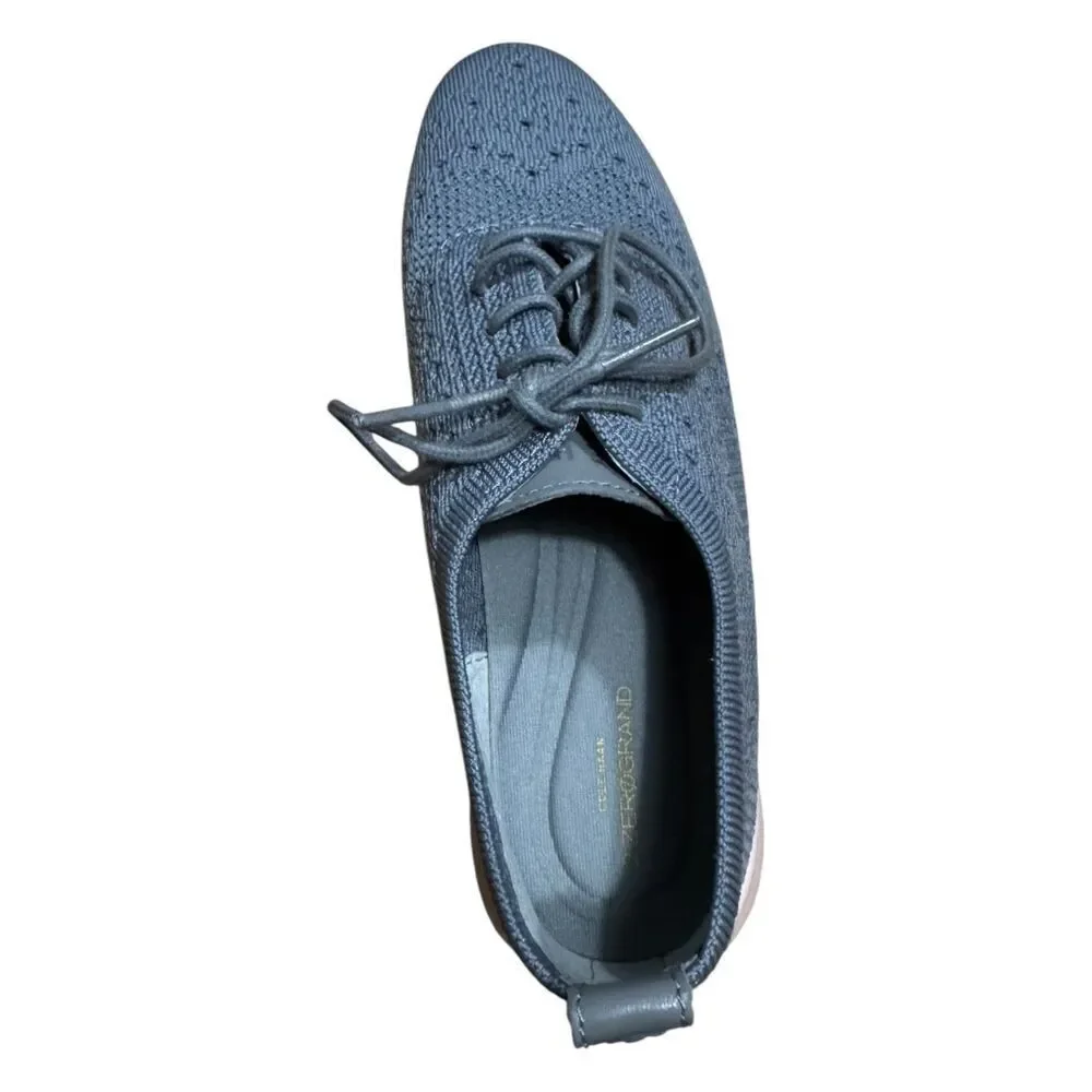 Cole Haan Grand Stichlight Wingtip Oxfords Grey Men’s Size 6B